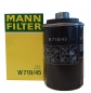 Preview: Original MANN Ölfilter W719/45 für Audi Seat Skoda VW nur für Benzinmotoren